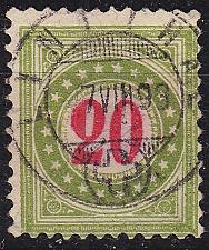 Buy SCHWEIZ SWITZERLAND [Porto] MiNr 0019 II B Y K ( O/used ) [04] gelboliv