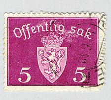 Buy Norway Coat of arms 5 Used (BP92506)