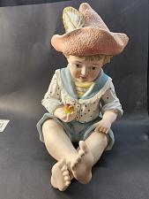 Buy Hand painted bisque Porcelain piano doll