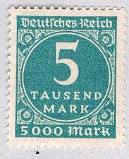 Buy Germany 238A Unused 5th Mark 2 1923 (G0675)