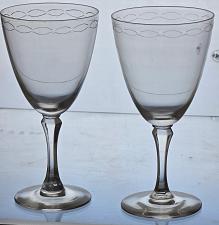 Buy Pair Signed Lenox Crystal sentiment goblets replacement