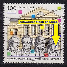 Buy GERMANY BUND [1999] MiNr 2028 F2A I ( O/used ) [01] Plattenfehler
