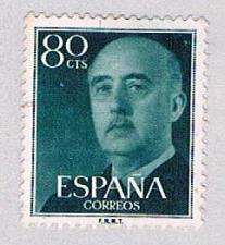Buy Spain 824 Used Franco 1954 (BP42906)