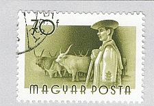 Buy Hungary 1124 Used Worker 1955 (BP83710)