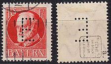 Buy GERMANY Bayern Bavaria [Dienst] MiNr 0014 a ( O/used ) [01] geprüft