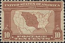 Buy US Scott #327 Mint Hinged VF 10 Cent 1904 Louisiana Purchase Expo CV 125.00