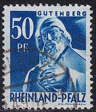 Buy GERMANY Alliiert Franz. Zone [RheinlPfalz] MiNr 0026 y ( O/used )