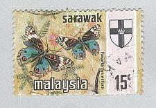 Buy Malaysia Sarawak 240 Butterflies Used 2 (BP97004)