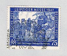 Buy Germany 581 Used Leipzig autumn fair 2 1947 CV 2.50 (BP81709)