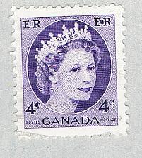 Buy Canada 340 Used QEII 1 1953 (BP59805)