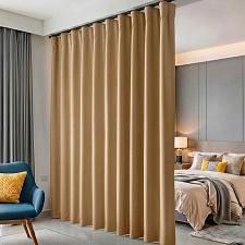 Buy hoeflife Room Divider Curtains, Blackout, Floor to Ceiling, with Hook