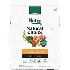 Buy Nutro Natural Choice Senior Dry Dog Food Chicken and Brown Rice Recipe 30 lbs.