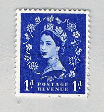 Buy Great Britain QEII blue 1d (AP136710)