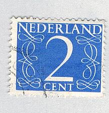 Buy Netherlands 283 Used Numeral 2 1946 (BP69636)