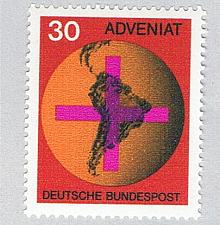Buy Germany 977 MNH Globe 2 1967 (BP82418)