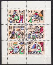Buy GERMANY DDR [1967] MiNr 1323-28 Kleinbogen ( O/used )