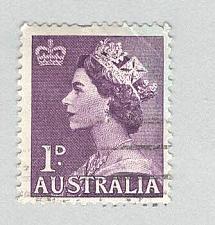 Buy Australia QE 2 green 3 Used (BP90024)