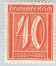 Buy Germany 166 Unused Numeral 40 2 1921 (G0635)+