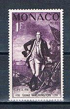 Buy Monaco 354 Unused George Washington 1956 (M0384)+