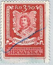 Buy Croatia 58 Used Petar Zrinski 1943 (BP84230)