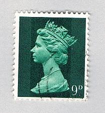 Buy Great Britain Used QEII green 9d 1 (BP72421)