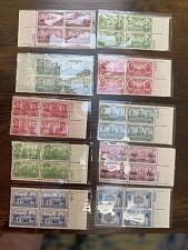 Buy 1937 Army Navy Sc 785-794 set of 10 MNH 1c to 5c plate blocks of 4