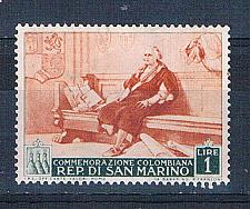 Buy San Marino 308 Unused Colombus 1952 (ML0345)+