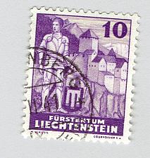 Buy Liechtenstein Knight and Castle Used (BP93112)