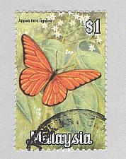 Buy Malaysia 70 Orange Albatross Butterfly Used 1 (BP96315)