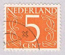 Buy Netherlands 342 Used Numeral 5 1953 (BP3341)