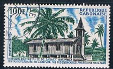Buy Gabon C59 Used Mission Church ul 1967 CV 1.25 (G0274)+
