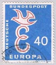 Buy Germany 791 Used Europa 1958 (BP46709)