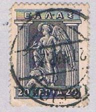 Buy Greece 203 Used Iris holding caducesus 1911 (BP3609)