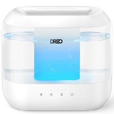 Buy Dreo Humidifiers for Bedroom Top Fill 4L Supersized Cool Mist Humidifier 32H ...