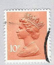 Buy Great Britain QEII tan 10p 1 (AP137242)