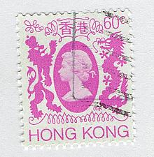 Buy Hong Kong QE2 pink 60 Used (BP92306)
