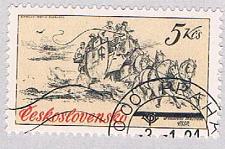 Buy Czechoslovakia Coach and horses 5 (AP112402)