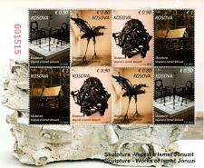 Buy Kosovo Stamps 2025. Ismet Jonuzi - Sculptor. Art. Sheet MNH Buy Kosovo Stamps 2025. Ismet Jonuzi - Sculptor. Art. Sheet MNH