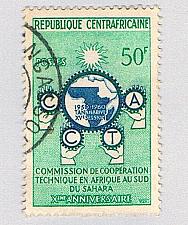 Buy Central Africa 3 Used CCTA-emblem 1960 (BP78813)