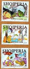 Buy Albania Stamps 1995. 300th anniv. Jean de La Fontaine. Set Mich. 2576-2578