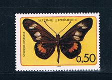 Buy Saint Thomas and Prince Is 501 Unused Butterflys (GI0423)+