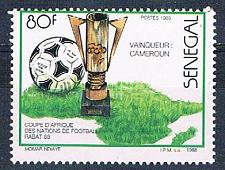 Buy Senegal 775 Unused African Soccer Cup 1988 (S0817)+