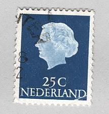 Buy Netherlands Used Queen Juliana blue 25 (BP88509)