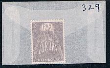 Buy Luxembourg 329 Unused United Europe 1957 CV 5.50 (L0305)