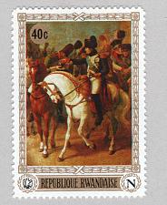 Buy Rwanda Unused Painting Napoleon on horse 40 (BP88309)