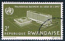 Buy Rwanda 161 Used Opening of WHO HQ lr (R0282)+