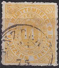 Buy GERMANY Württemberg [1869] MiNr 0041 aa ( O/used ) [01] Altatest