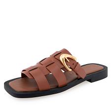 Buy Aerosoles Women's ST.MARKS Slide Sandal Ginger Bread Leather Size 6.5M Buy Aerosoles Women's ST.MARKS Slide Sandal Ginger Bread Leather Size 6.5M