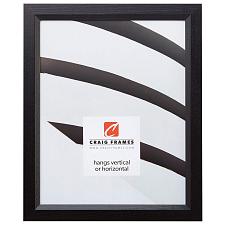 Buy Craig Frames 16x18 Black Picture Frame 0.825" Wood Grain Finish Poster Display