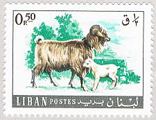 Buy Lebanon 453 Unused Goats 1 1968 CV 3.00 (BP6124)